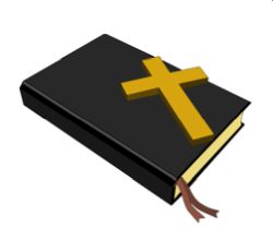 bible and cross