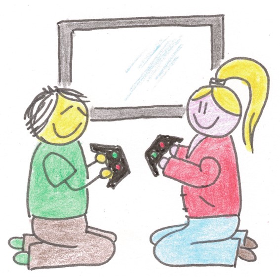 Computerspiele spielen