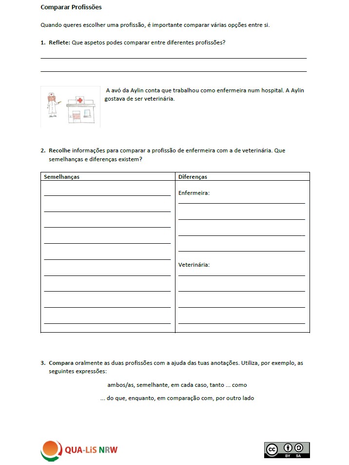 Abbildung Arbeitsblatt